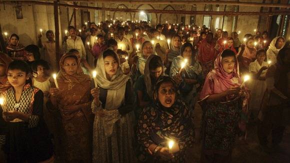 Easter at a Lahore Church