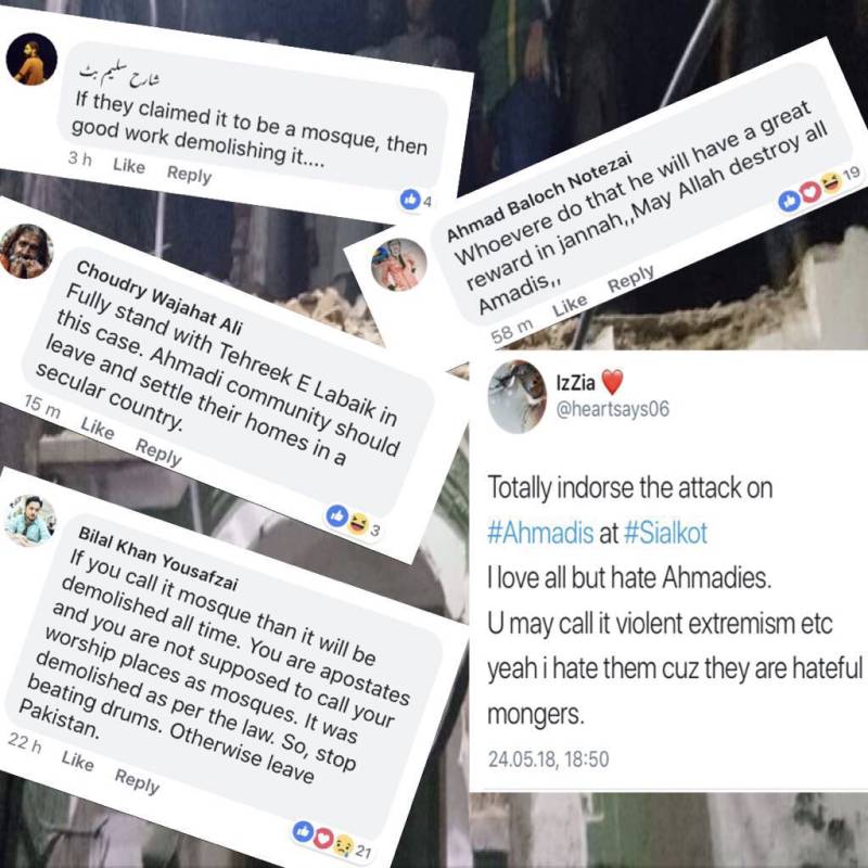 In-depth: How Pakistanis celebrated destruction of an Ahmadi worship place