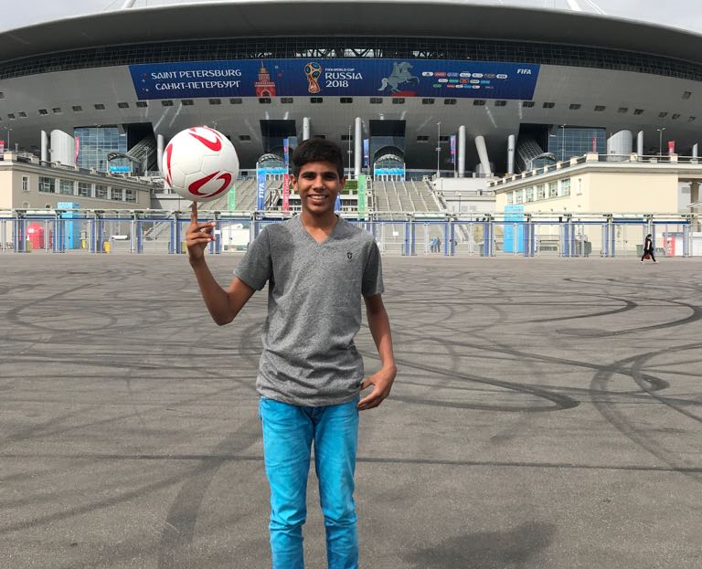 15-year-old Ahmed Raza to conduct coin-toss for match between Brazil, Costa Rica
