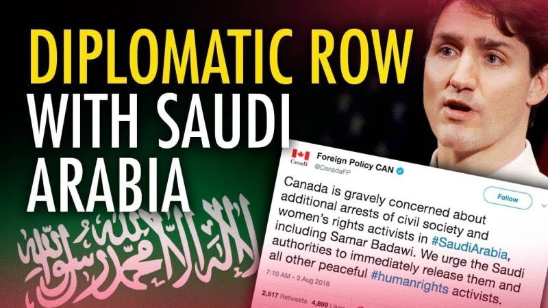 Saudi-Canada Diplomatic Feud