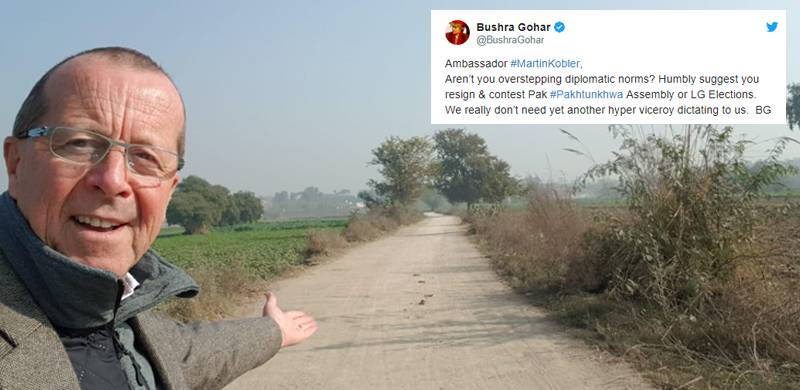 German Ambassador questions PTI over ‘poor quality’ roads and people are not liking it
