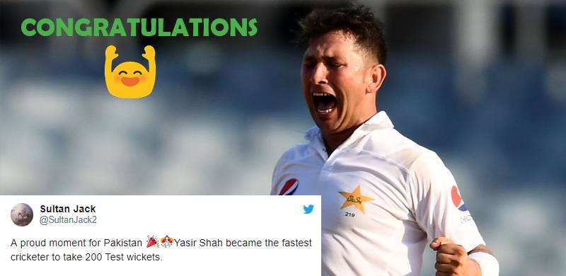 ‘Proud moment for Pakistan’: Yasir Shah smashes 82-year-old record to become fastest-to-200 wickets in Tests