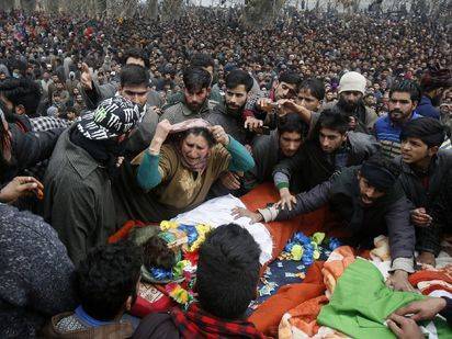 Mudasir Rashid Parray, youngest martyr of Indian troops' brutality in Indian held Kashmir