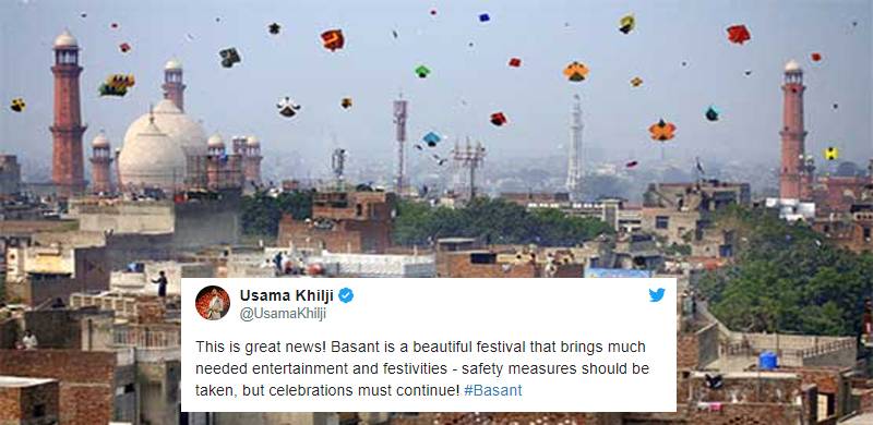 Punjab government decides to lift Basant ban and Twitter reactions are mixed