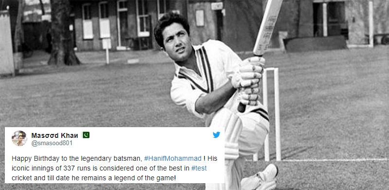 World remembers cricketing legend Hanif Mohammad on 84th birthday