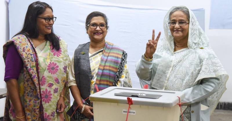 Prime Minister Sheikh Hasina won Bangladesh’s national election this week - will Bangladesh accept?