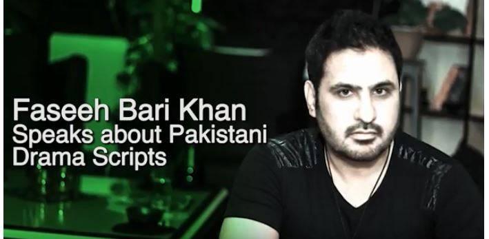 Faseeh Bari Khan takes a dig at actors who express displeasure over scripts, yet continue to act in the same dramas
