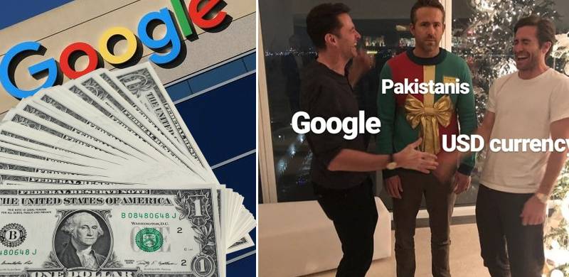 Pakistanis respond hilariously as Google shows incorrect Rupee-to-Dollar figures