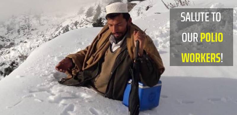 Unsung Heroes: Salute To Our Polio Workers For Going Strong Despite Harsh Weather, Obstacles