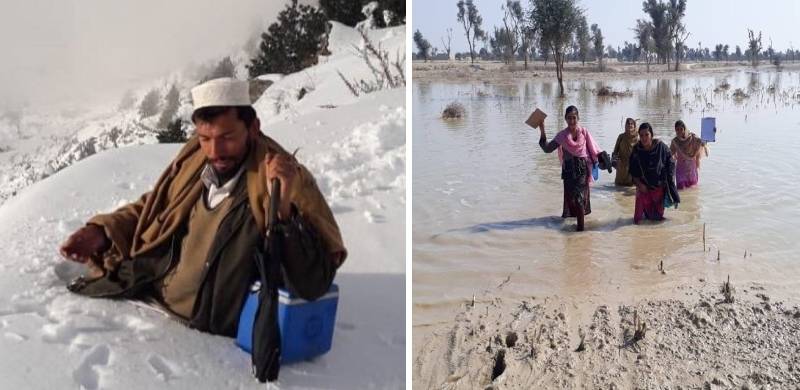 In Pictures: Pakistan’s Polio Workers Setting Examples Of Selflessness