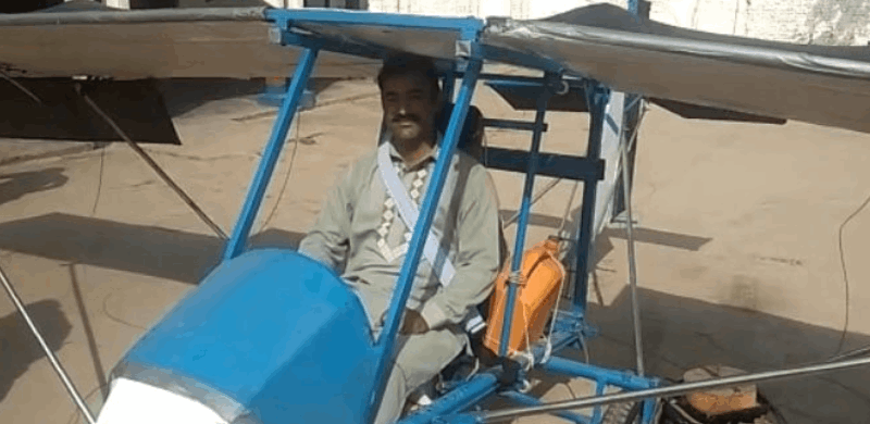 Popcorn Seller Overjoyed To Get His Homemade Plane Back