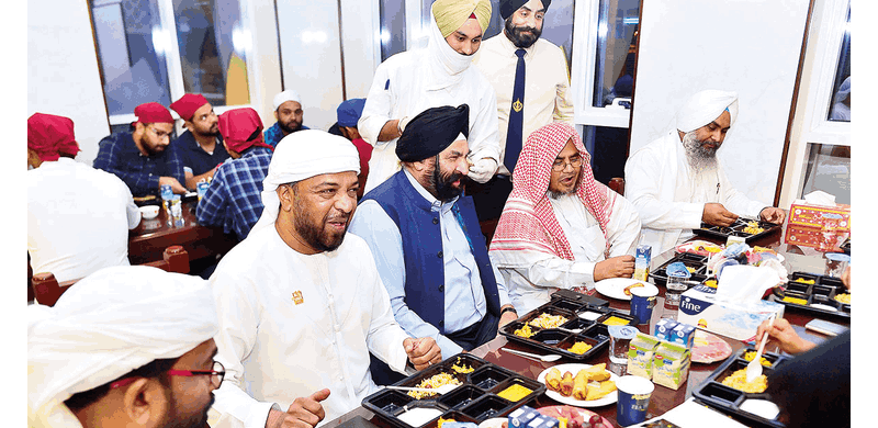Muslims In Dubai Pray, Break Fast In Sikh Shrine To Promote Interfaith Harmony