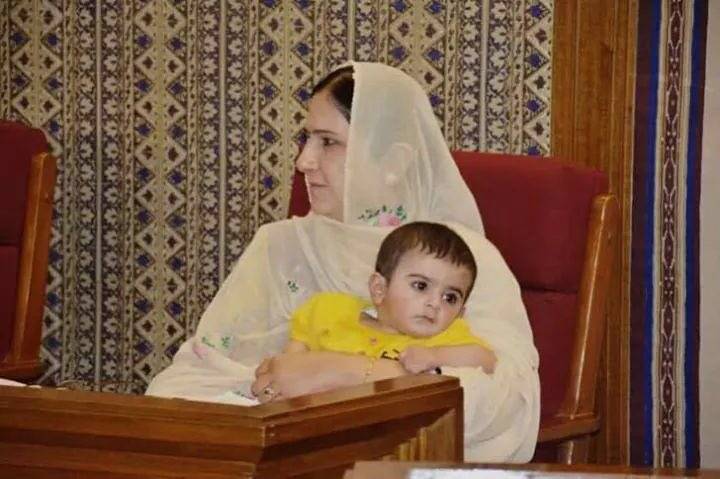 Barred From Assembly For Bringing Child, Balochistan MPA Now Campaigning For Daycare Centres In Govt Departments