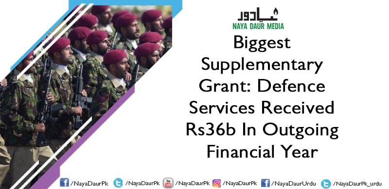 Biggest Supplementary Grant: Defence Services Received Rs36b In Outgoing Financial Year