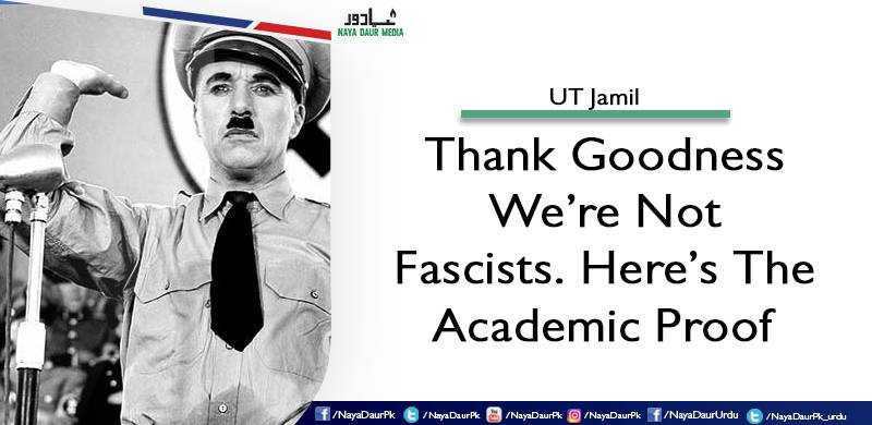 Thank Goodness We’re Not Fascists. Here's The Academic Proof