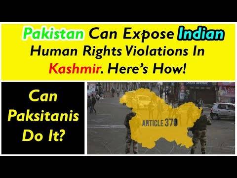 Start Relief Activities In Kashmir, Expose Indian Human Rights Violations