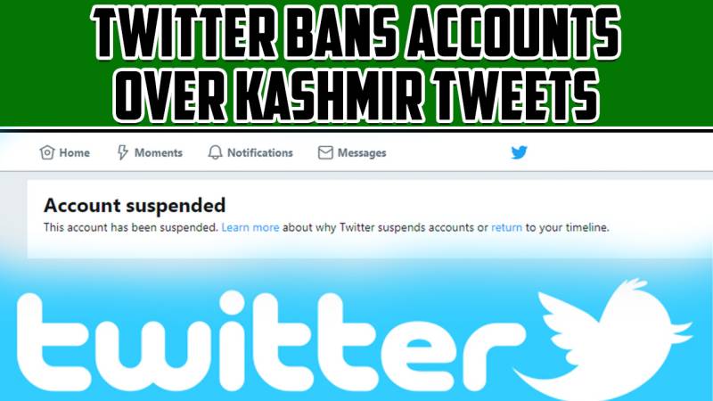 Twitter Bans Accounts Over Kashmir Tweets