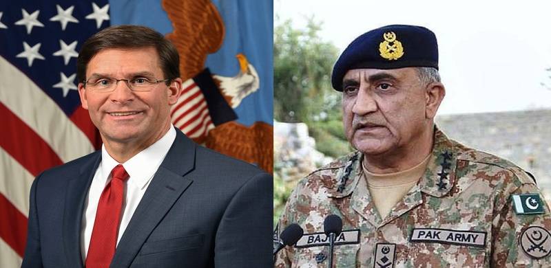 US Defence Secy Says Gen Bajwa Gave Him 'Sound Counsel' Over Tensions With Iran