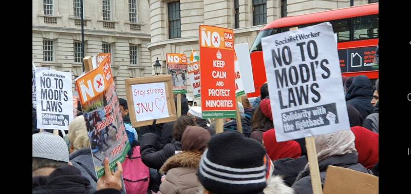 Big Rally Held in London Against Modi And Discriminatory Laws Enacted by India