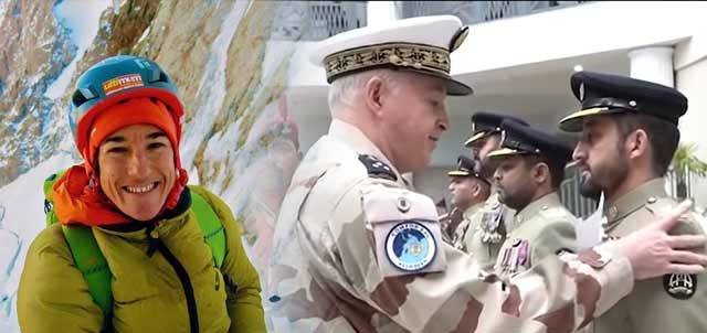 Pakistan Army Pilots Awarded Medals By France For Rescuing Mountaineer From Nanga Parbat