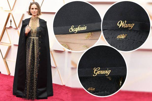 Actress Wears Dress Embroidered With Names of Snubbed Women Directors At Academy Awards