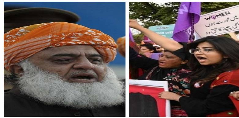 Maulana Fazlur Rehman Asks JUI-F Workers To Stop Aurat March By Force
