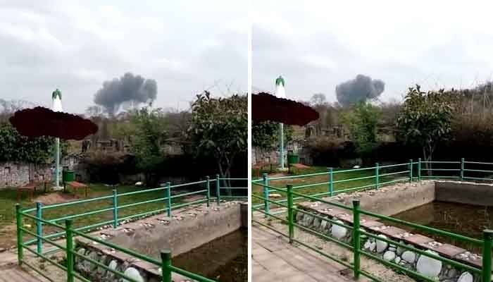 PAF F-16 Jet Crashes In Islamabad During March 23 Parade Rehearsal
