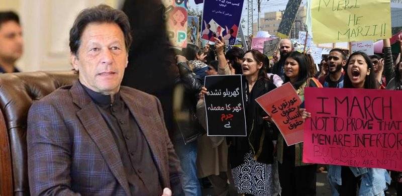 PM Imran Says Aurat March Revealed Presence Of ‘Different Culture’ In Pakistan