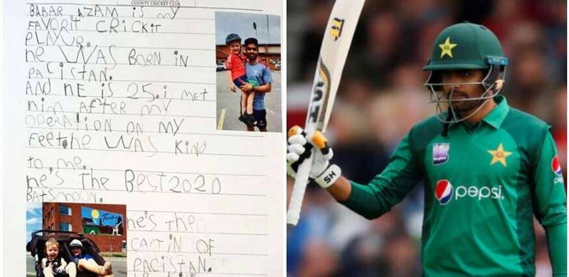 ‘He’s The Best T20 Batsman’: Letter By Babar Azam’s 5-Year-Old UK Fan Goes Viral