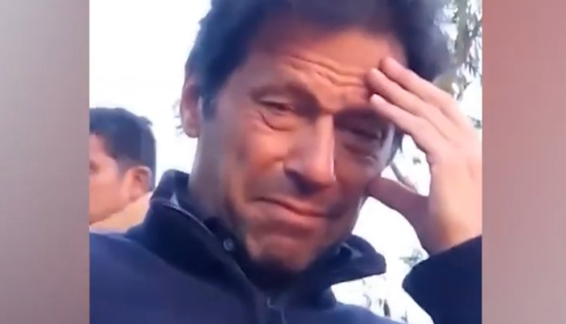 Video Of PM Imran ‘Crying Over Misery Of People’ Goes Viral