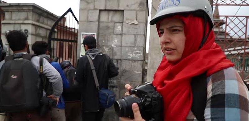 Occupied Kashmir: Indian Police Book Noted Female Photojournalist For 'Anti-India' Posts