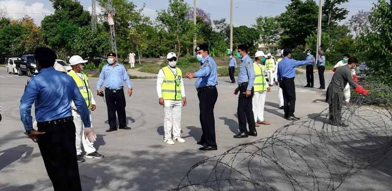 G-9 Islamabad Sealed After Being Declared Covid-19 Hotspot