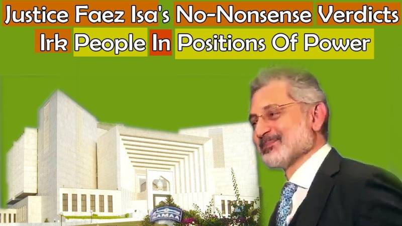 Justice Qazi Faez Isa's Stance: An Exception Or The Rule?