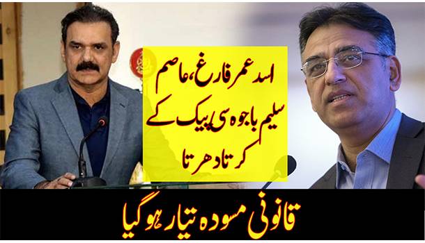 Asad Umar Removed, Asim Saleem Bajwa To Head CPEC