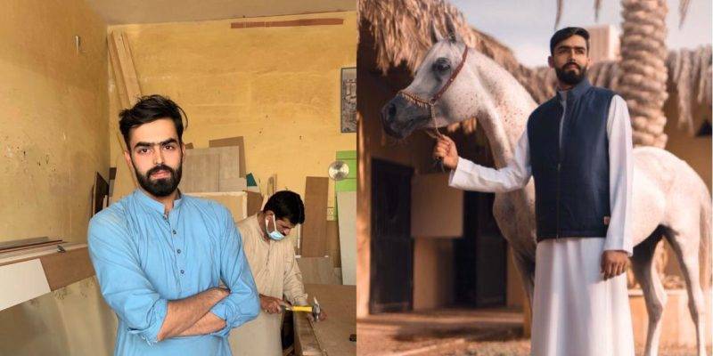 Young Pakistani Carpenter Becomes Model In Saudi Arabia As Pictures Go Viral
