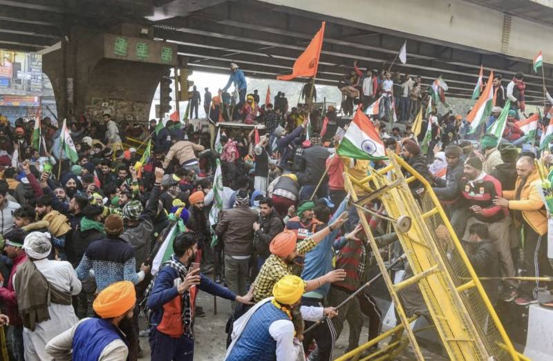 Clashes Between Farmers, Police In India Intensify As Protestors Enter New Delhi