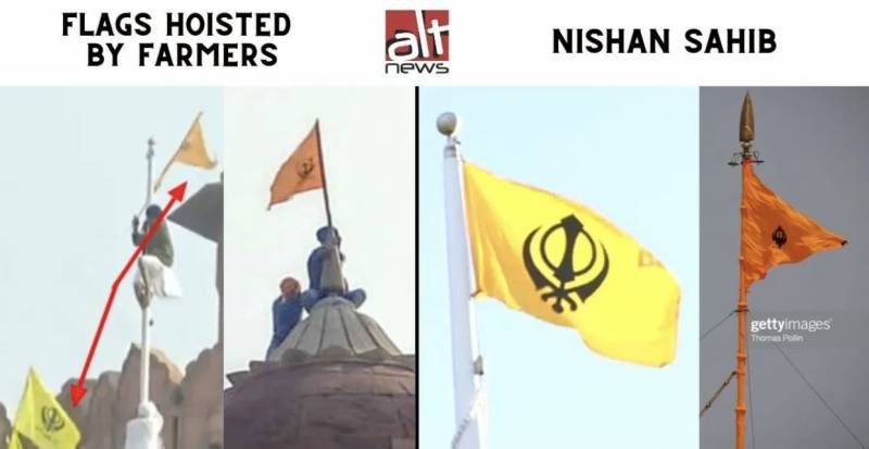 Fact-Check: Was Khalistan Flag Hoisted At Delhi’s Red Fort?