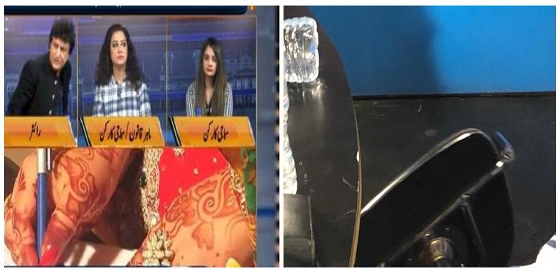 Khalilur Rehman Qamar Loses His Cool, Hurls Insults At Naya Daur Editor On Live TV