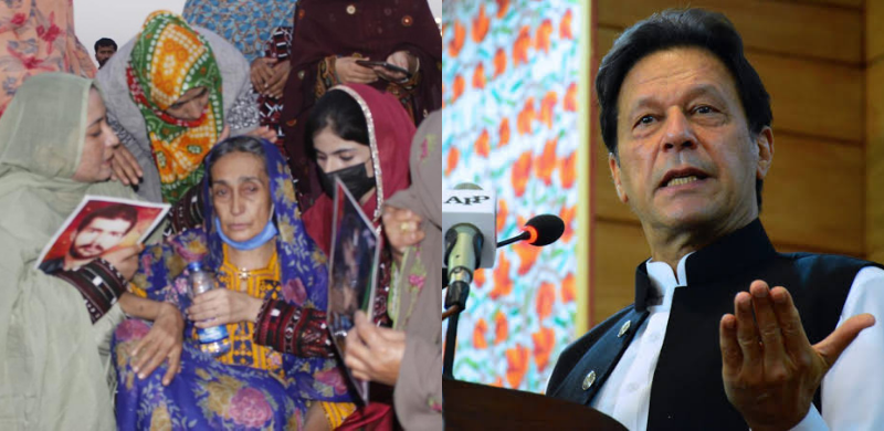 PM Imran To Meet Reps Of Missing Persons Committee As Islamabad Sit-In Continues