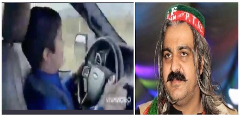'It Was My Own Land': Minister Ali Amin Gandapur Defends Making Underage Son Drive Car