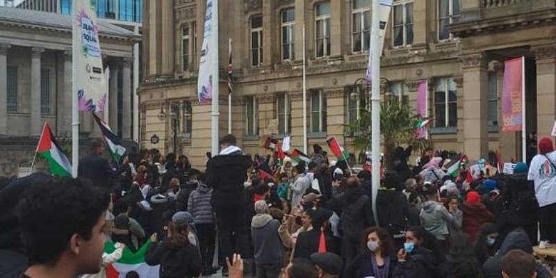 Birmingham UK Calls On Israel To End Cruelty Against Palestinians