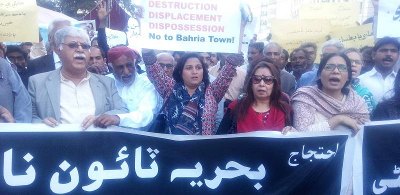 Sindh's Nationalist Parties Distance Themselves From Violence At Bahria Town Protests