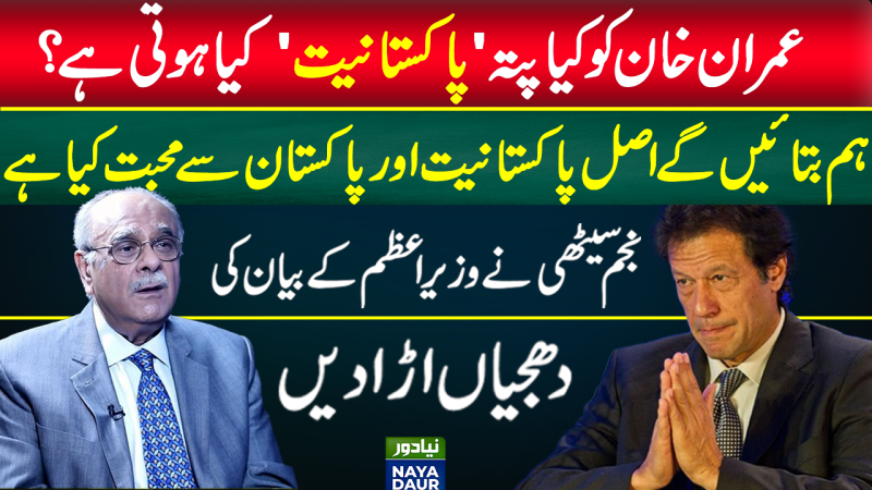 Najam Sethi Lambasts Imran Khan's Definition Of 'Pakistaniyat'
