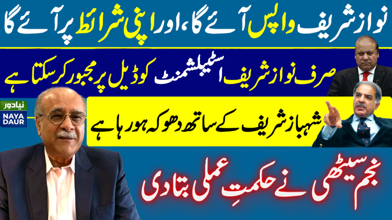 Nawaz Sharif Will Return To Pakistan On His Terms: Najam Sethi