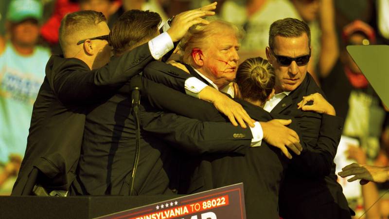 Former US President Trump Survives Assassination Attempt At Campaign Event