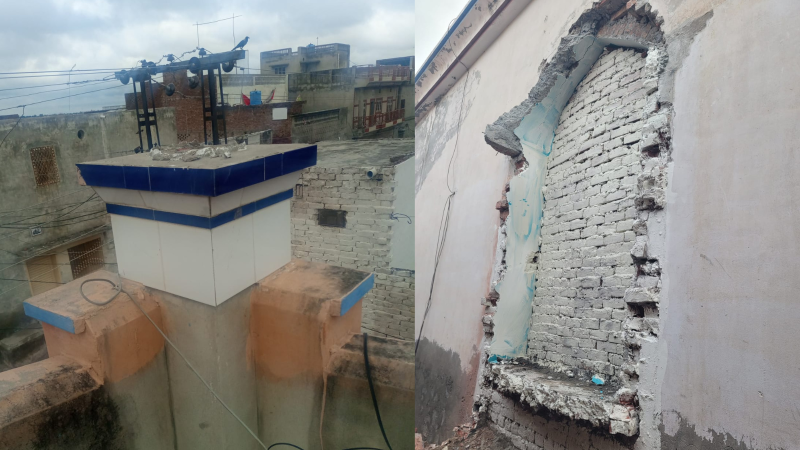 Police Demolish Minarets And Mehrabs Of Two Ahmadiyya Worship Places In Nankana District