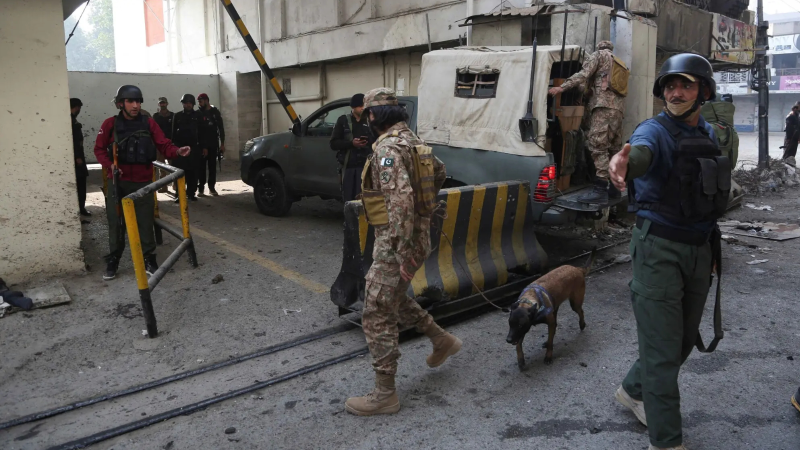 Three FC Personnel Martyred As Suicide Attack On Peshawar HQ Foiled