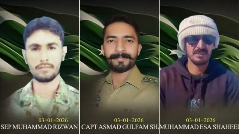 Pakistan Army Captain, Soldier, And Civilian Martyred In Gilgit-Baltistan Avalanche During Snow-Clearing Operation