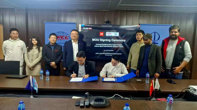 Allama Iqbal Airport Launches 1 MW Solar Project with LONGi Hi-MO X10 Modules