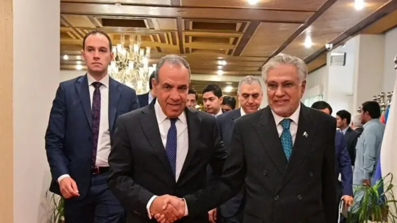 FM Ishaq Dar Suffers Shoulder Fracture While Hosting Egyptian Foreign Minister
